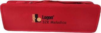 Logon Melodika 32 Tuşlu Klavyeli Kırmızı