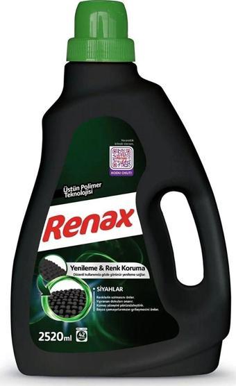 Renax Sıvı Çamaşır Deterjanı Siyahlar 2520 ml