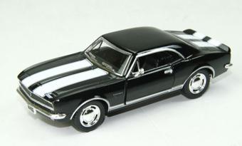 Kinsmart 1967 Chevrolet Camaro Z/28 (Şeritli) - Çek Bırak 5İnch Lisanslı Model Araba Oyuncak Araba 1:37 Ölçek