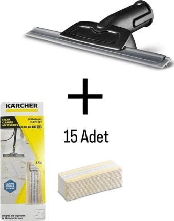 Karcher Sc Serisi Için Cam Temizleme Aparatı 15 Adet Mikrofiber Bez Sc1 Sc2 Sc3 Sc4 Sc5 Easyfix Delüx