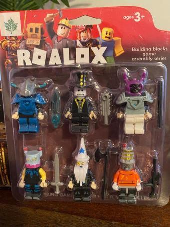 U-Toys Roblox Lego Mini Figür 6 Lı Lego Set