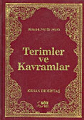 Terimler ve Kavramlar - Kenan Demirtaş - Söz Basım Yayın