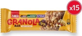 Yer Fıstıklı Granola Bar, 25 G X 15