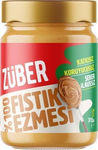 Züber %100 Fıstık Ezmesi 315G