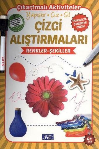 Çizgi Alıştırmaları - Renkler - Şekiller - Ülkü Unsu - Parıltı Yayınları