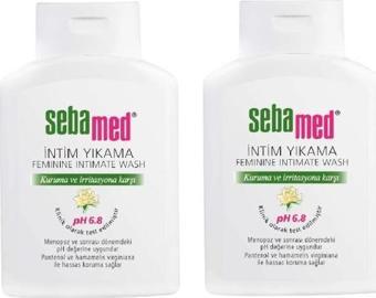 Sebamed Intim Menapoz Likit 6.8 Genital Bölge Temizleyici 200 Ml X 2 Adet