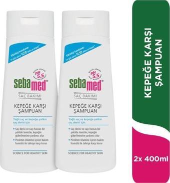 Sebamed Kepek Önleyici Anti Dandruff Şampuan  400 ml X 2