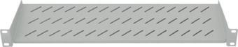 19'' Kabinet Rafı Önden Bağlamalı 2U D=400mm Gri Ral7035 2 Yıl Garantili