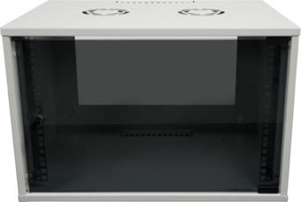 7u 600x600 Mm Duvar Tipi Soho Rack Kabinet Gri 2 Yıl Üretici Garantili