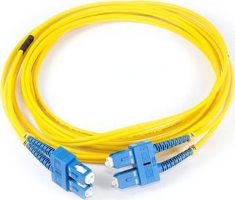 Fiber Optik Patch Kablo SC/SC Dupleks SM 5mt Patch Cord OM2 Uyumlu