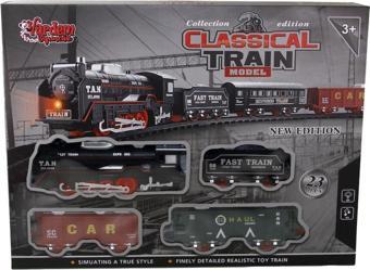 Vardem Kutulu 23 Parça Işıklı Ve Sesli Classic Model Tren Set