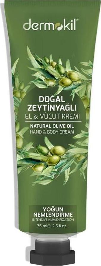 Dermokil Zeytinyağlı Nemlendirici El Kremi 75 ml