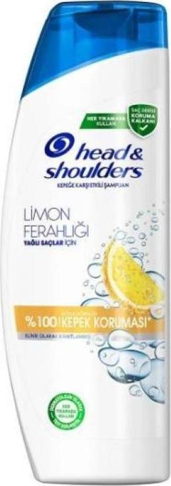 Head&Shoulders Limon Ferahlığı Kepeğe Karşı Etkili Şampuan 350 Ml