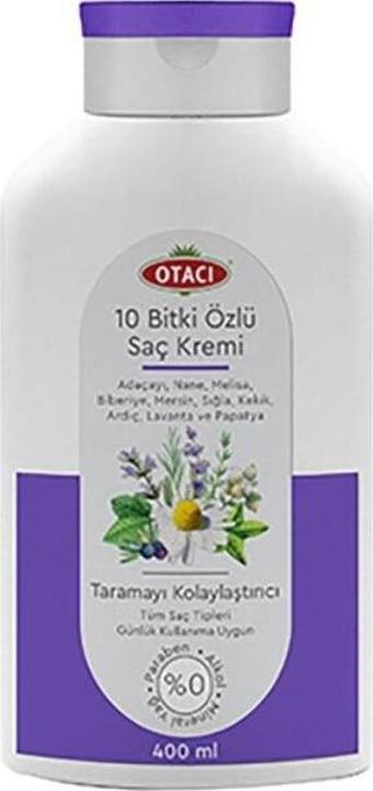 Otacı Saç Kremi 400 ml 10 Bitki