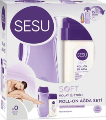 Sesu Soft Roll-on Kolay Ağda Makineli Set