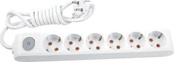 Multi-Let 6'lı Anahtarlı 2 Metre Kablolu Priz (90117602