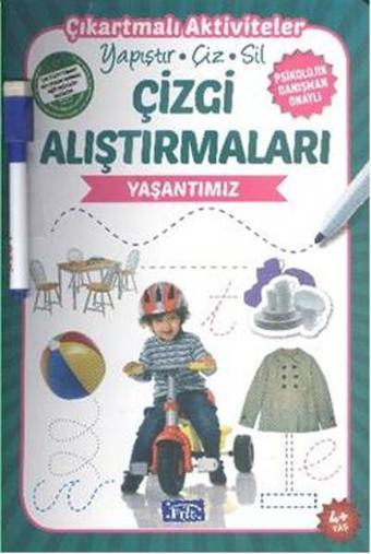 Çizgi Alıştırmaları - Yaşantımız - Ülkü Unsu - Parıltı Yayınları