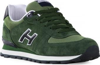 HAMMER JACK 19250 HAKİKİ DERİ YEŞİL BASİLİCO COMFORT CASUAL SPOR AYAKKABI