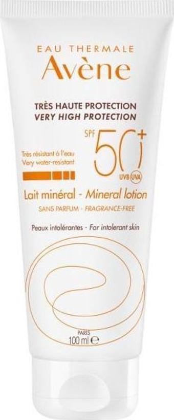 Avene Lait Mineral Güneş Kremi Spf 50+ 100 ml