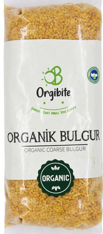 Orgibite Organik Bulgur 1 Kg Paket