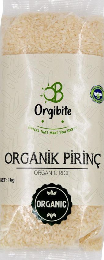 Orgibite Organik Pirinç 1 Kg Paket