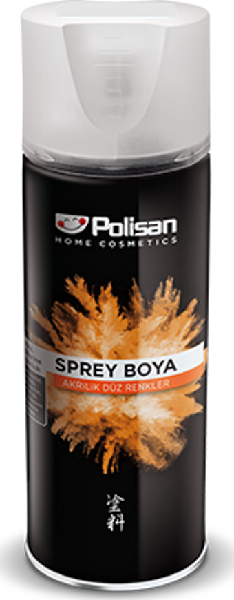 Polisan 5002 Akrilik Sprey Boya Lacivert Ral-5002 Düz Renk