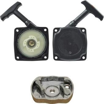 Motorlu Tırpan Easy Çift Yaylı Starter VE Marş Kovanı Dar Çift Tırnak SET
