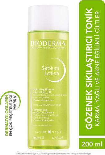 Bioderma Sebium Lotion 200 ml Yağlı Ciltler için Tonik