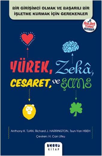 Yürek Zeka Cesaret ve Şans - Tsun-yan Hsieh - Modus Kitap