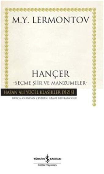 Hançer - Mihail Yuryeviç Lermontov - İş Bankası Kültür Yayınları