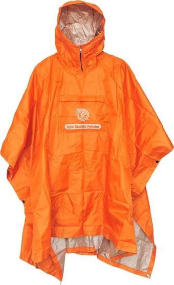 Jr Gear Hafif Su Geçirmez Panço Yağmurluk-TURUNCU