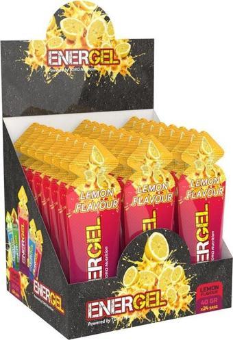 Torq Nutrition ENERGEL Enerji ve Performans Jeli 40 Gr 24 Adet - Limon