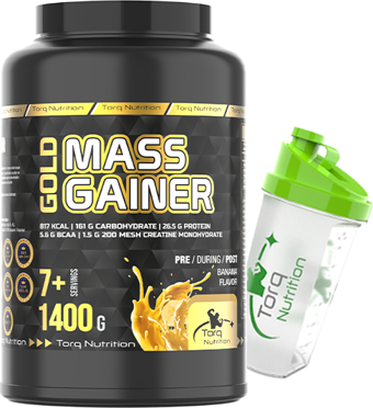 Torq Nutrition Gold Mass Gainer Karbonhidrat Tozu 1400 Gr - Muz