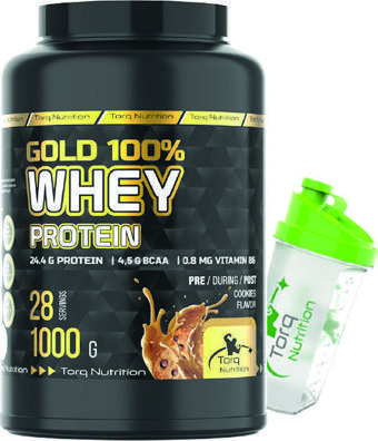 Torq Nutrition Gold Whey Protein Kurabiye Aromalı 1000 gr