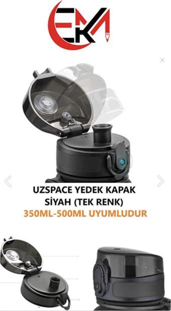 Uzspace Ekm 350 Ml - 500 Ml Uyumlu Yedek Kapak