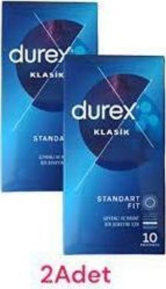 DUREX KLASİK 10'LU X 2 ADET