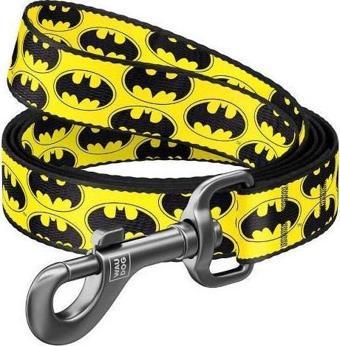 Waudog Collar Köpek Gezdirme Tasması Batman Desenli 25mm 122 cm 