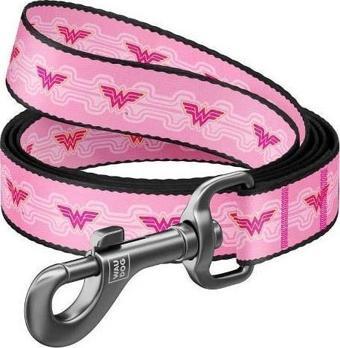 Waudog Collar Köpek Gezdirme Tasması Wonder Woman Desenli 15 mm 122 cm 