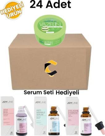 Cire Aseptine Aloe Vera Vazeline 150 ML 24 Adet+Joy Line 3'Lü Set