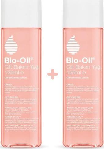 Bio-oil Çatlak Karşıtı & Nemlendirici Cilt Bakım Yağı 125 ml (2'li Paket)