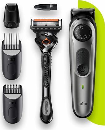 Braun BT 5365 Ayarlanabilir Taraklı Saç & Sakal Şekillendirici + Gillette Hediye