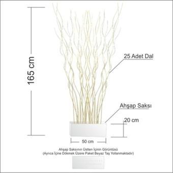 M3Decorium 165Cm Yükseklik 50Cm Genişlik Beyaz Oda Bölme Seperatör Paravan