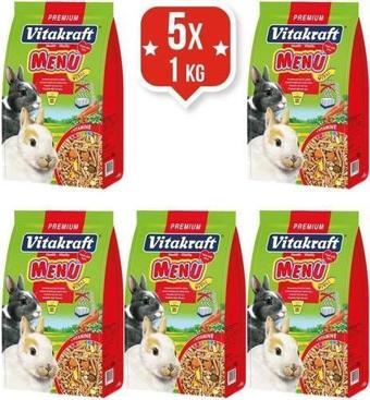 Vitakraft Menü Tavşan Yemi 1000 gr 5 Adet