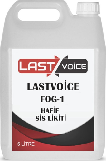 Lastvoice Fog-1 Sis Makinesi Likiti Sıvısı Hafif 5 lt