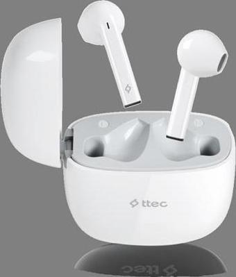 Ttec AirBeat Go Gerçek Kablosuz TWS Bluetooth Kulaklık Beyaz - 2KM141B