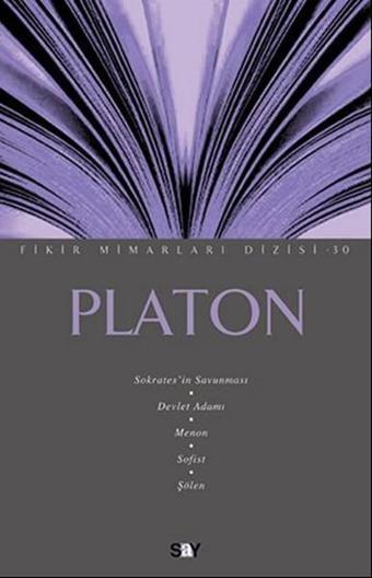 Platon - Fikir Mimarları 30. Kitap - Say Yayınları