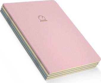 Magic Notebooks Series - Çizgisiz - 4 Defter - 48 Sayfa - 10,5x14cm