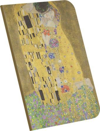 Retronote A4 Defter 7 Gustav Klimt The Kiss 1907-08 Çizgisiz 64 Sayfa - 21x29,7 cm