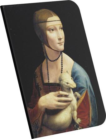 Retronote A4 Defter 8 - Da Vinci - Lady With An Ermine, 1490 - Çizgisiz - 64 Sayfa - 21x29,7 Cm