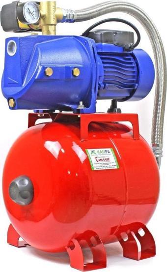 Winpo WNP 100 4 Kat 4 Daire Hidrofor, 24 Litre Yatay Tanklı Hidrofor, Ev Tipi Hidrofor